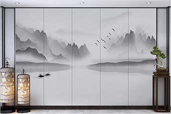 七台河森佰汇航空纤维（山水画系列）